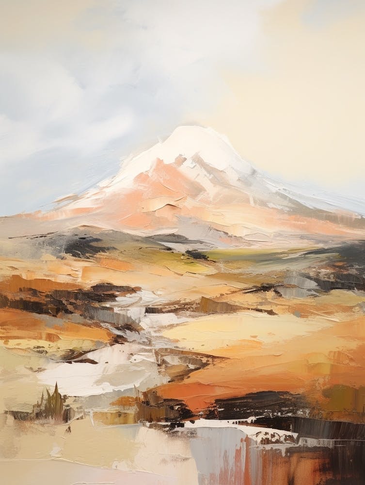 Mount Kilimanjaro 6 Mountain Painting