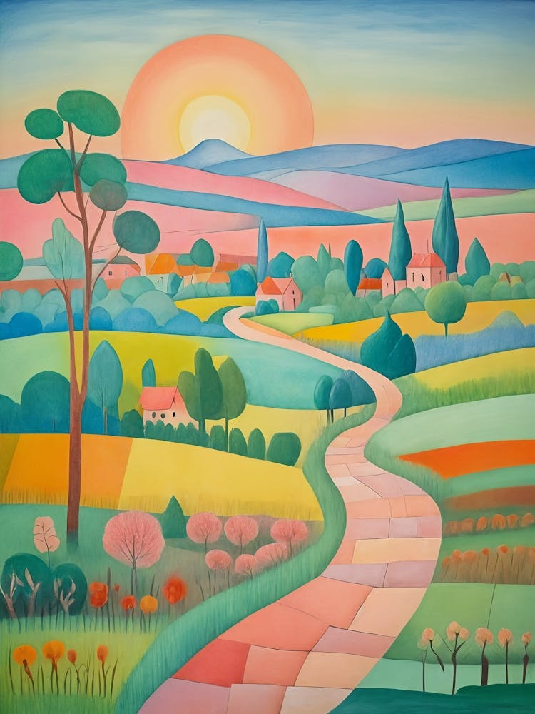 Path Through The Countryside