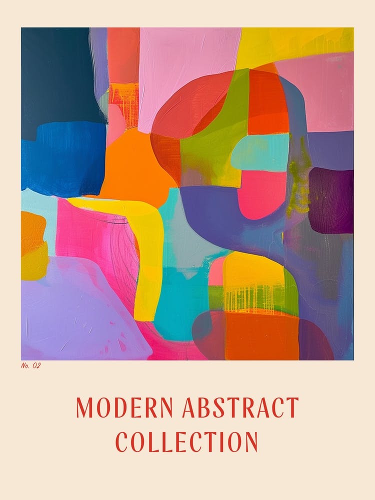Modern Abstract Collection Poster 2