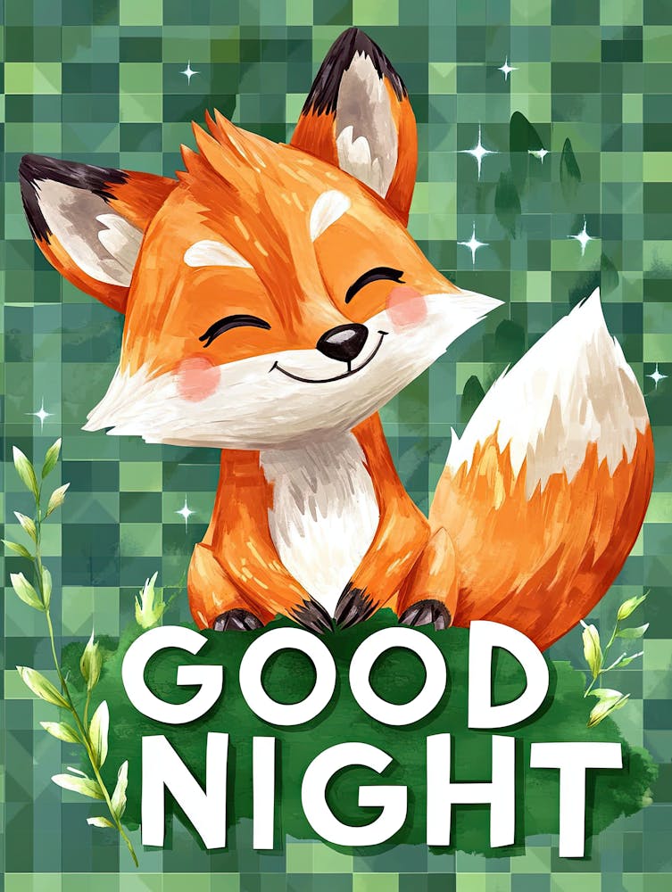 Brise Ludique Good Night - Impressions pour Enfants & Affiches pour Enfants
