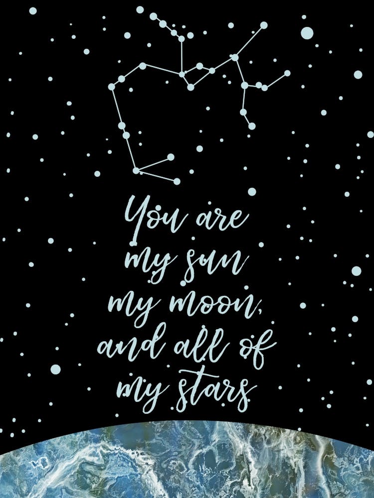 Sagittarius Constellation Art