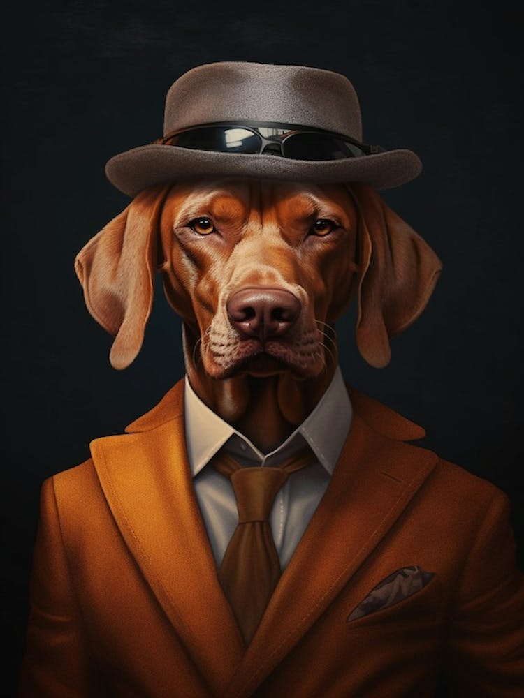 Gangster Dog Vizsla