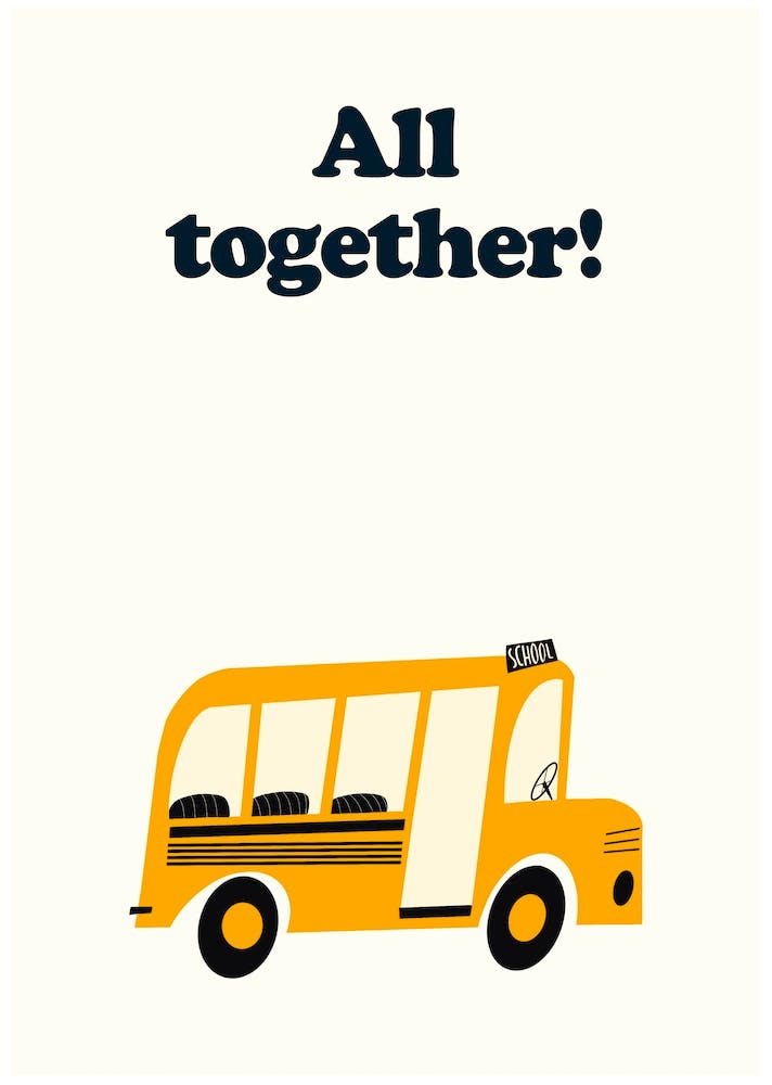 All Together School Bus