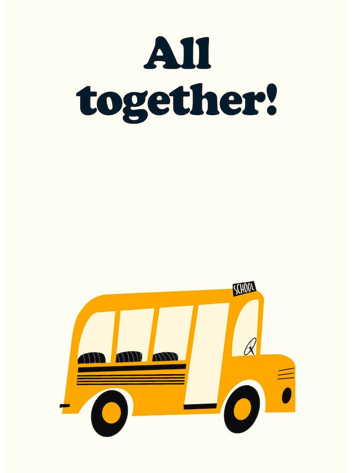 All Together School Bus