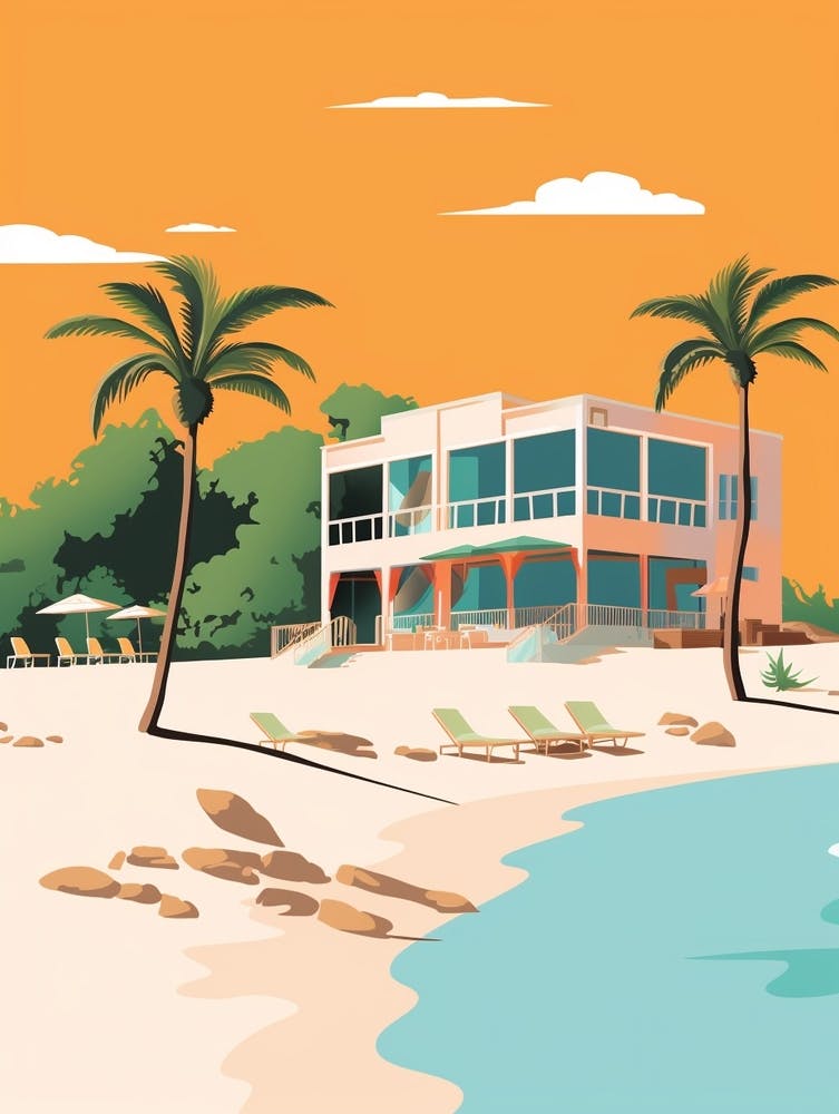 Anguilla 2 Travel Illustration
