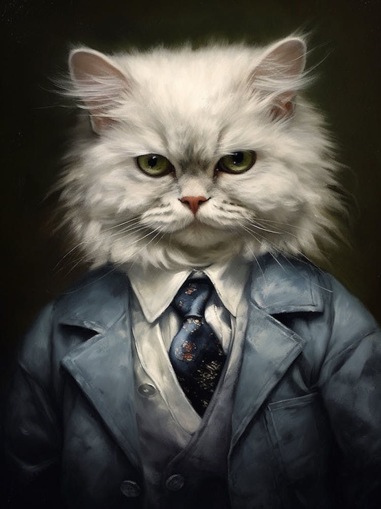 Gangster Cat Selkirk Rex 3