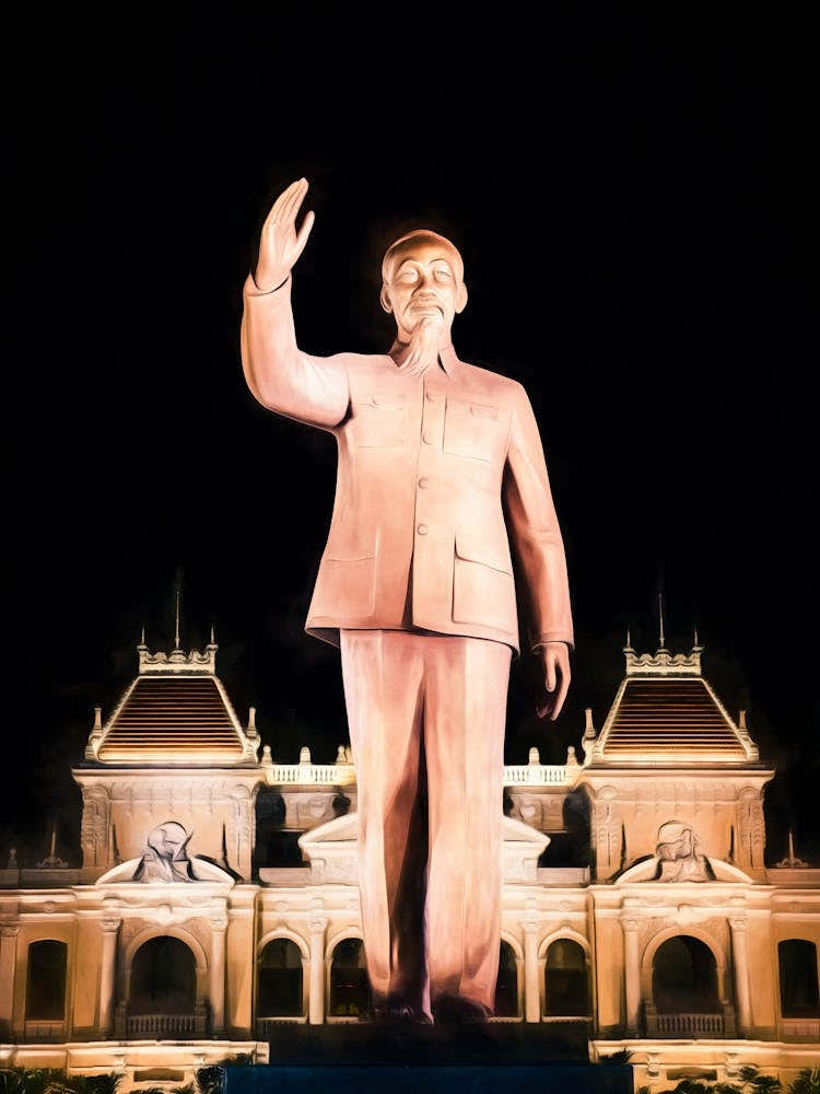 Ho Chi Minh Statue Vietnam