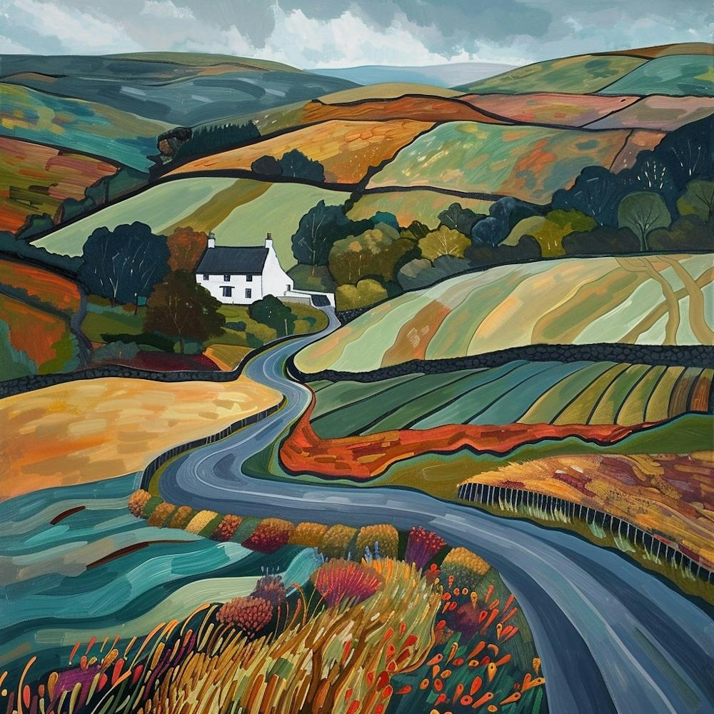 Country Road in England, Wessex