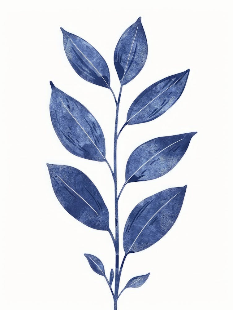 Blue Leaf 7