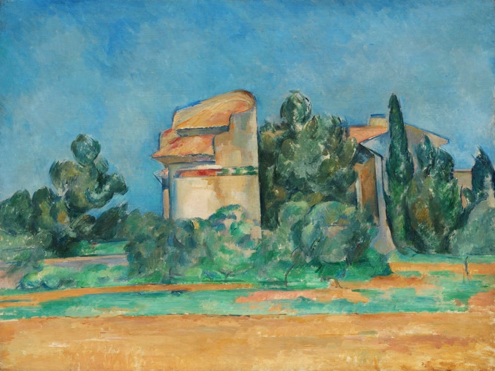The Pigeon Tower At Bellevue, Paul Cézanne