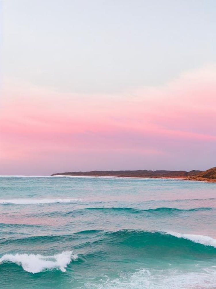 Coral Bay Beach, Australia Pink Photography 1