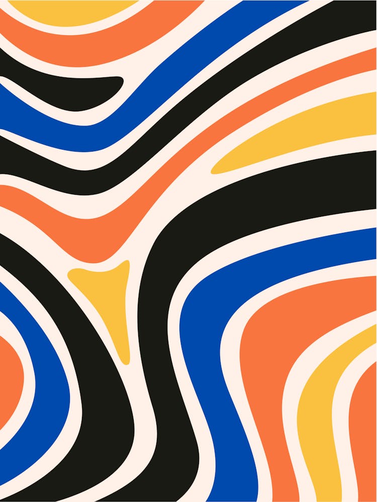 Abstract Wavy Pattern 2