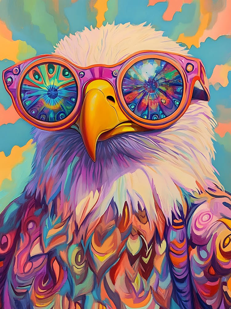 Eagle With Sunglasses 20