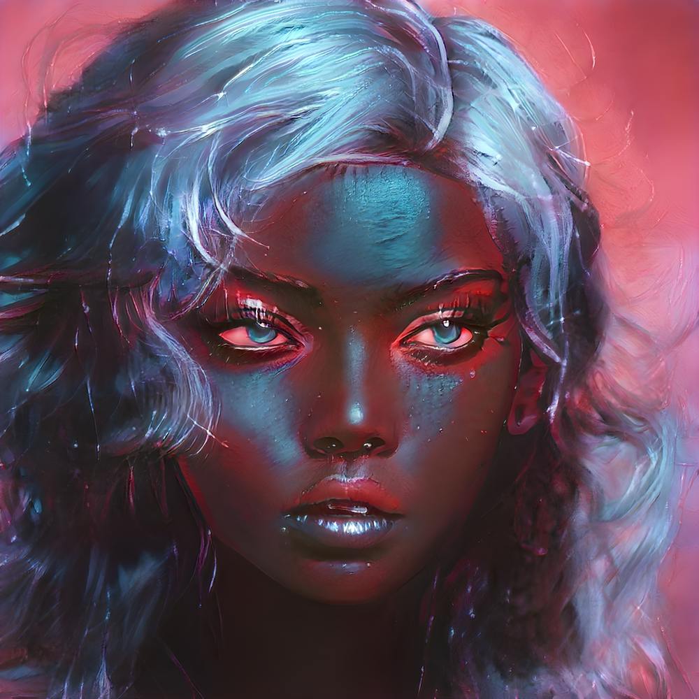 Blue, Violet, And In Between