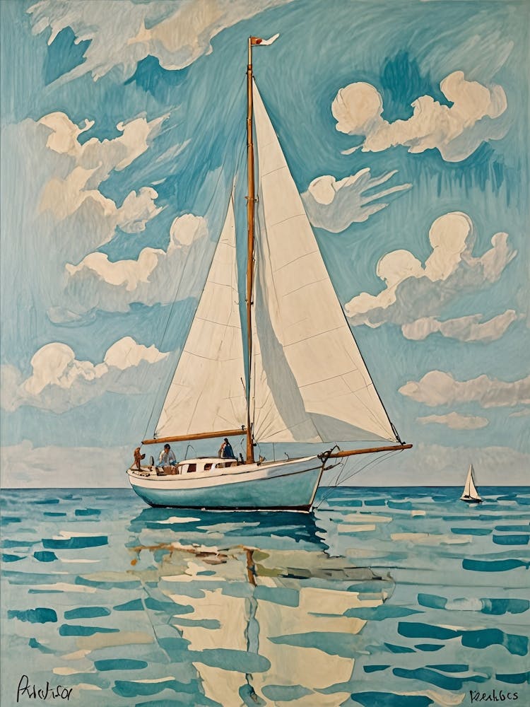 Sailboat On The Ocean no2
