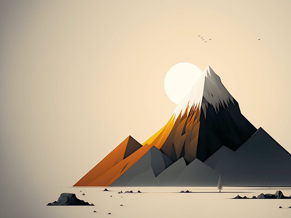 Abstract Mountain