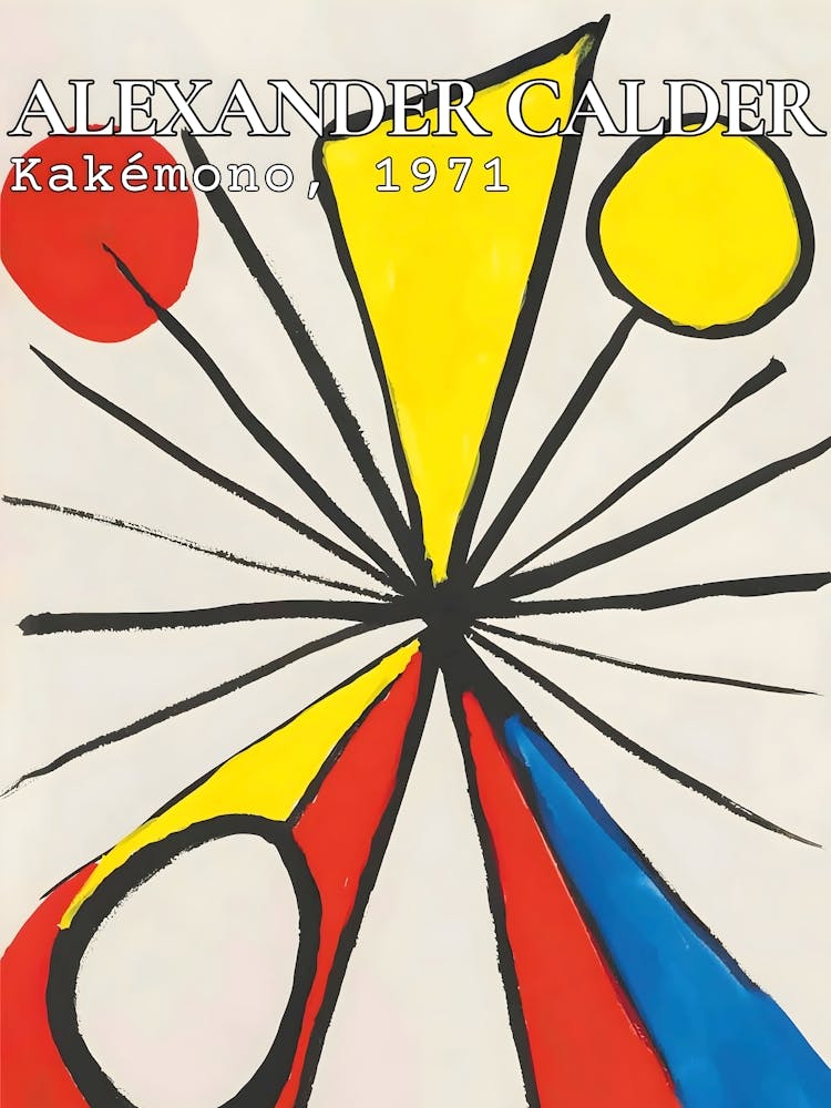 Alexander Calder - Kakemo 1971
