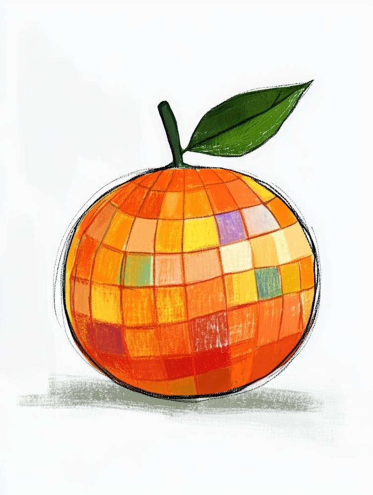Orange Mosaic