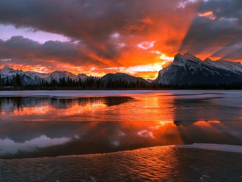 Sunset In The Mountains 8