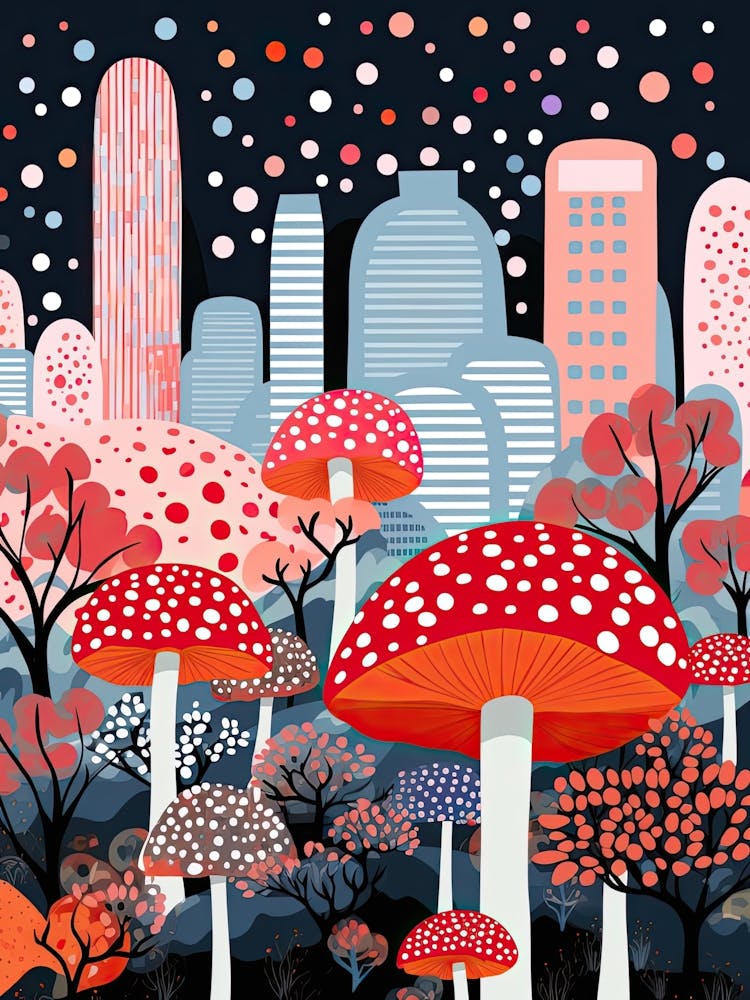 Seoul, Illustration In The Style Of Pop Art 3