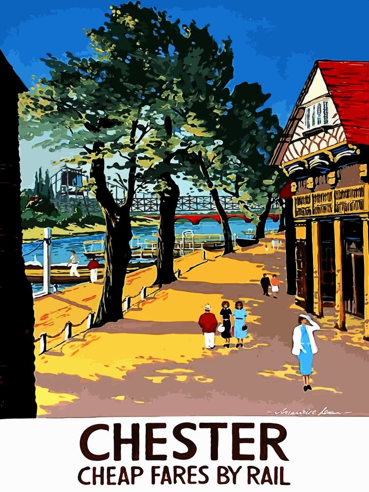 Chester, City Station, England