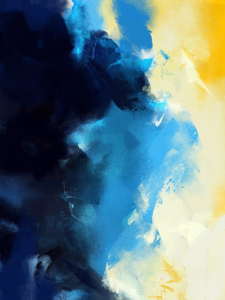 Ein Brief an Blau
