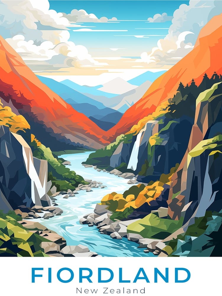 New Zealand Fiorland National Park