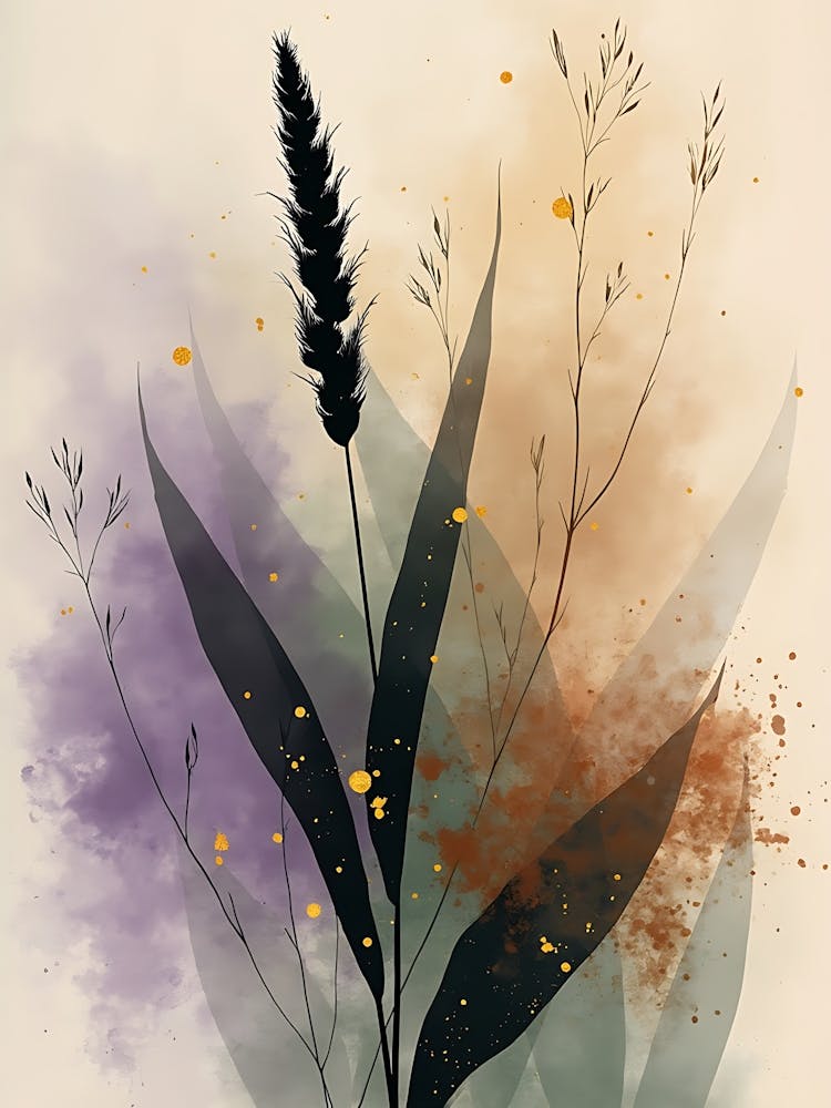Neutral Leaf Silhouettes with Minimal Texture
