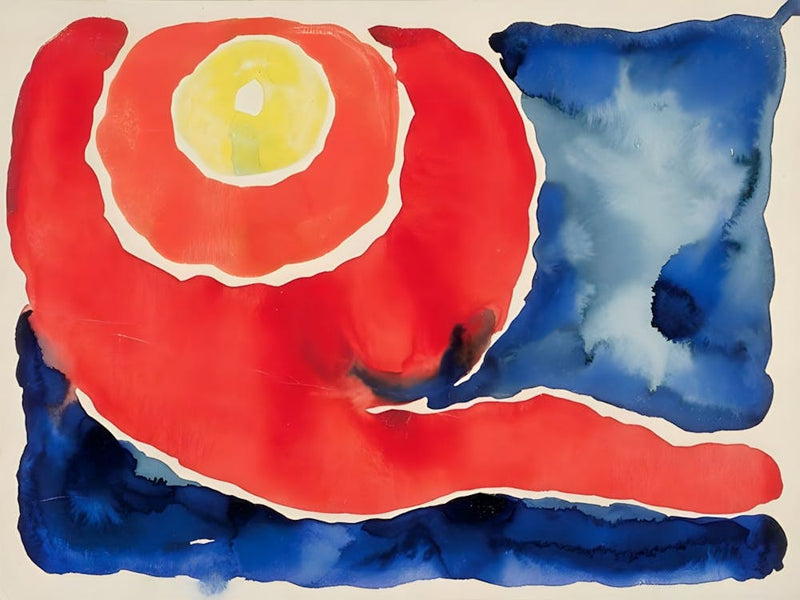 Georgia O'Keeffe - Evening Star,V