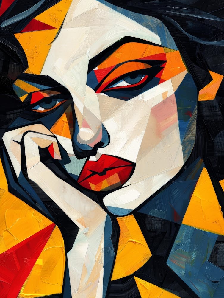 Abstract Of A Woman 72