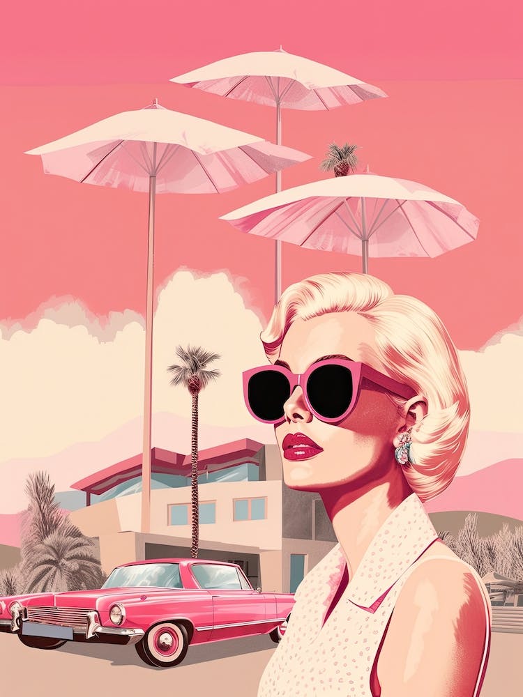 Pink Palm Springs Kitsch 5