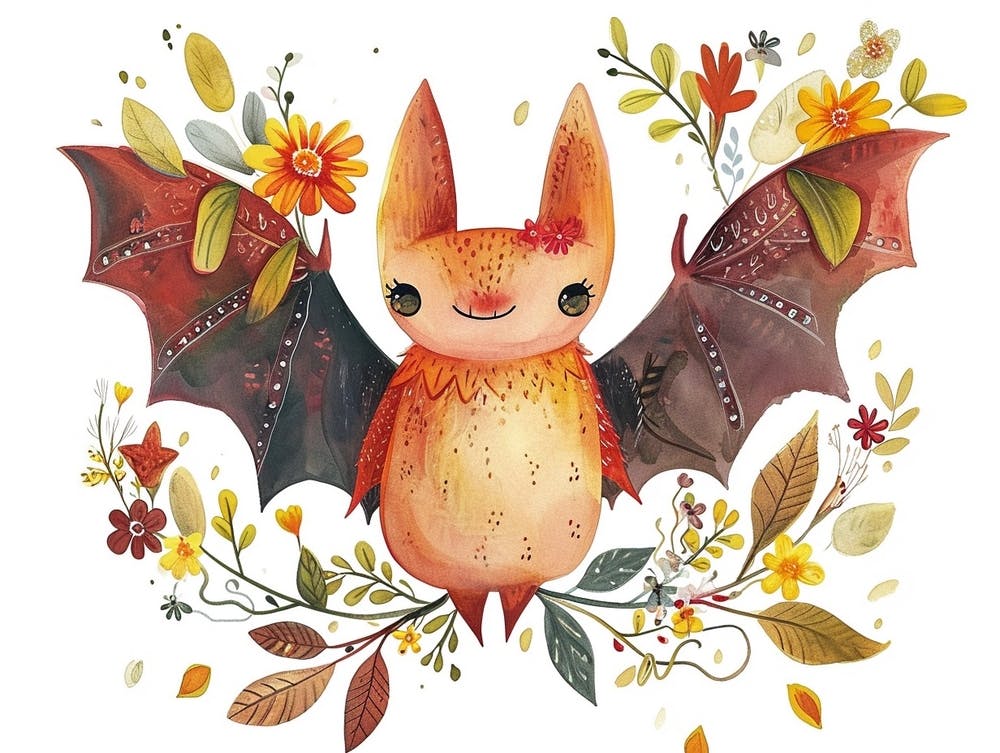 Little Floral Bat 2