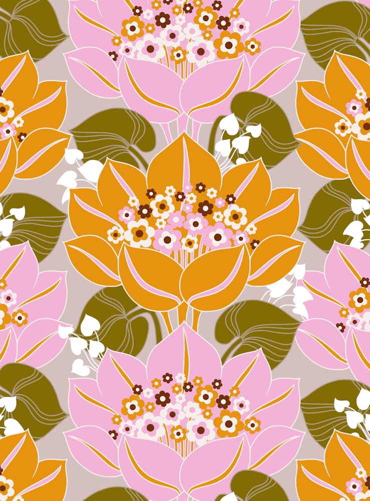 Floral statement Waterlilies