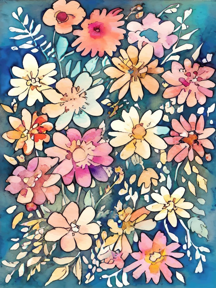 Painted Flowers