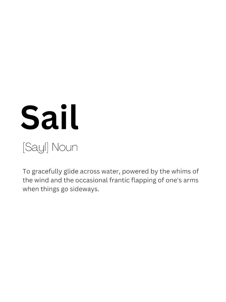 Sail Definition Meaning
