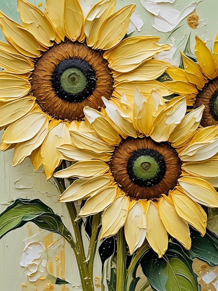 Tournesols Peints no2