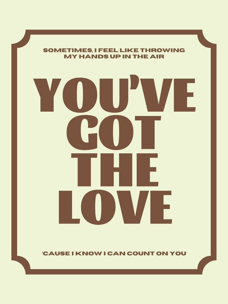 You've Got The Love Print | Florence and The Machine Print