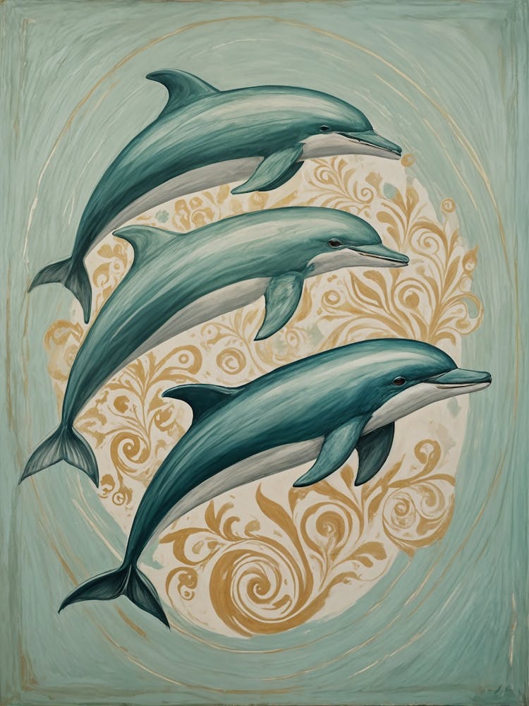 Three Dolphins