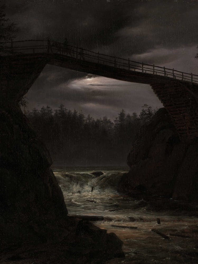 Brücke bei Nacht