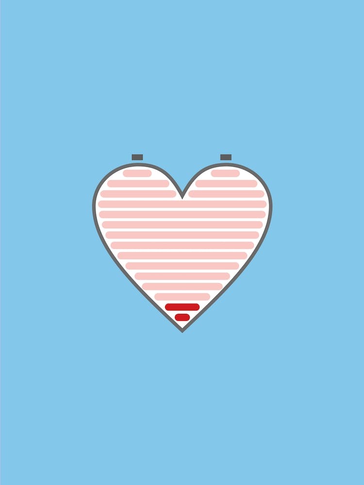All Out Of Love Blau