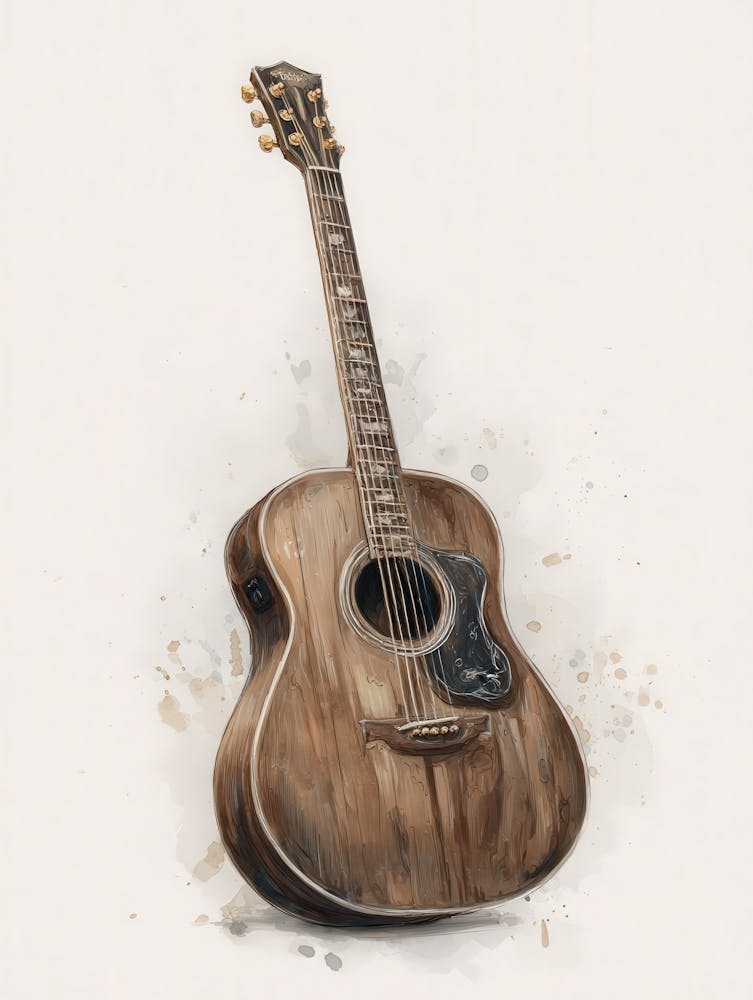 Aihrgdesign Peinture à l'Aquarelle Isolée d'un Instrument de Musique Vintage I C6dd6626 Fa76 4f81 B4e3 Eb967cf86963 0