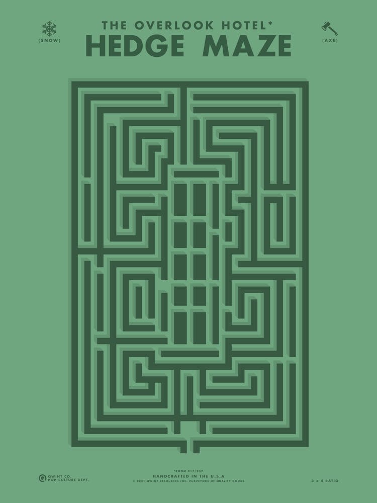 The Overlook Hotel Maze