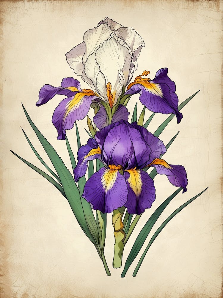 Purple Iris