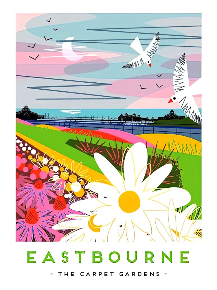 Jardins De Tapis À Eastbourne