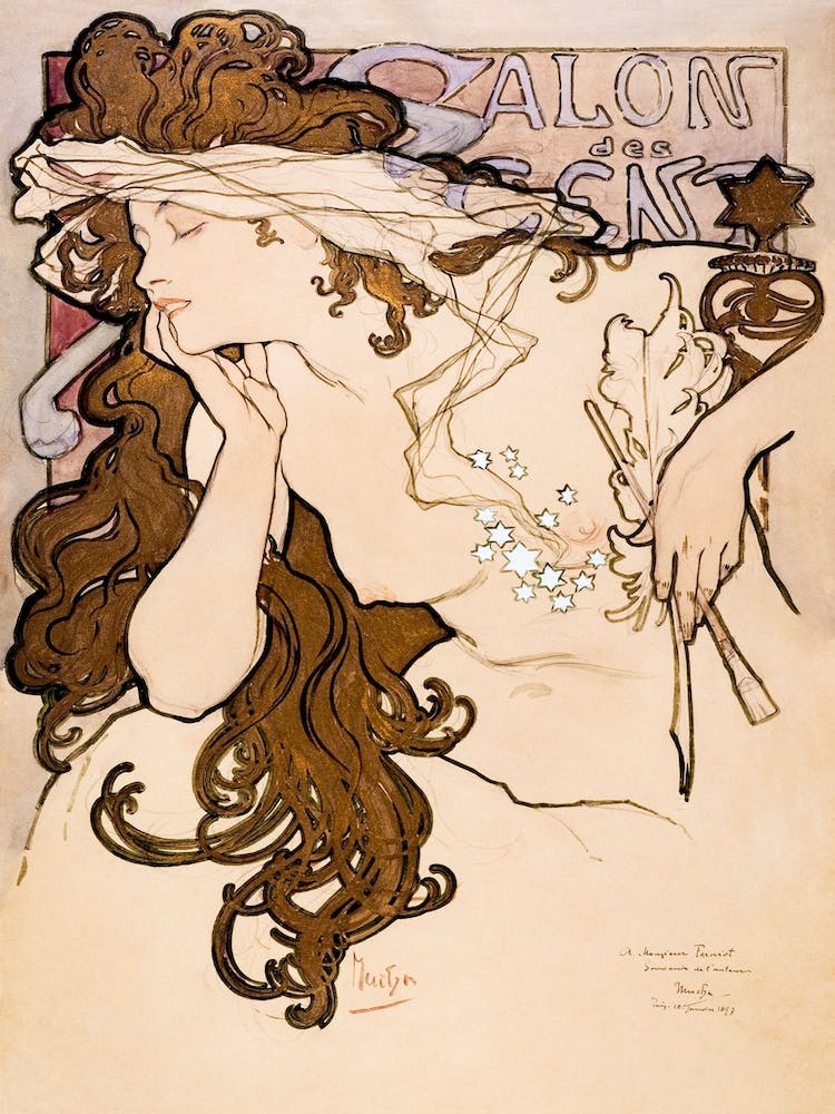 Salon Des Cent Poster