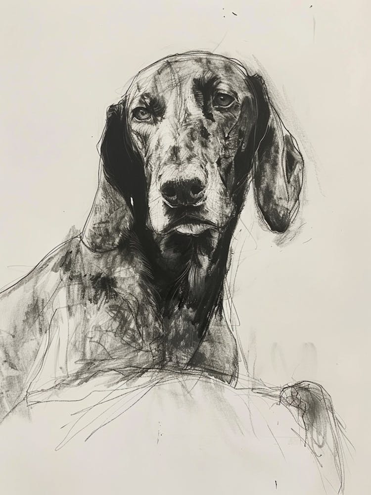 Bluetick Hound Dog Charcoal Line 4
