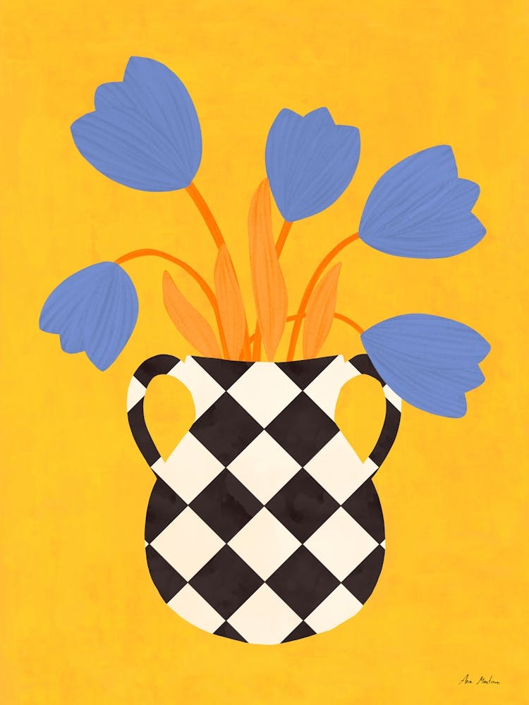 Tulips In A Vase