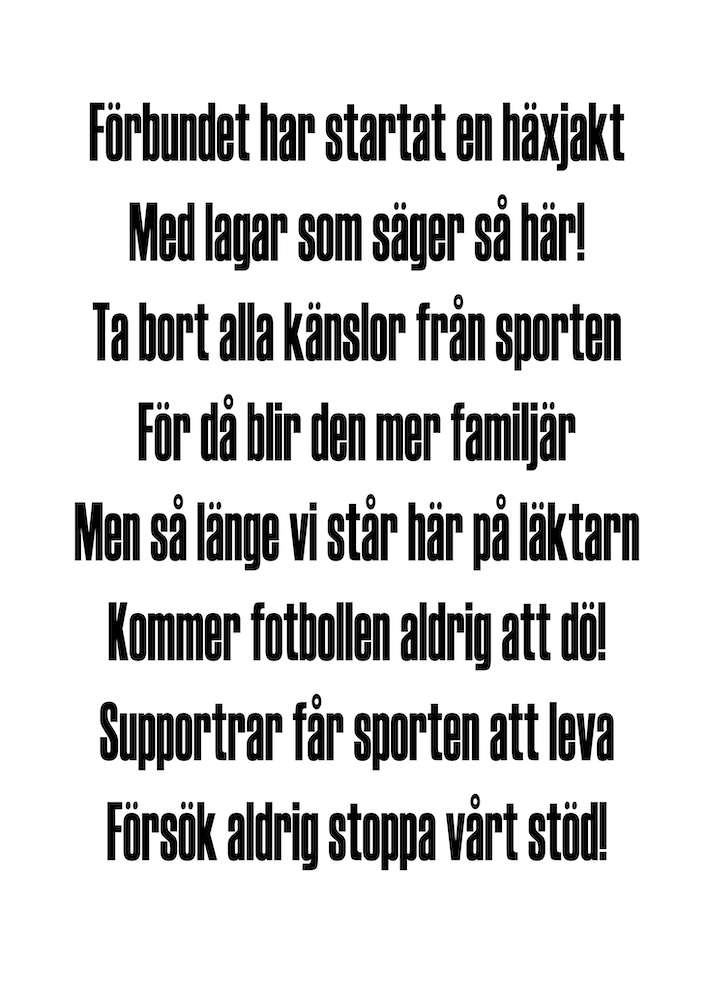 Förbundet Har Startat En Häxjakt Sweden Football