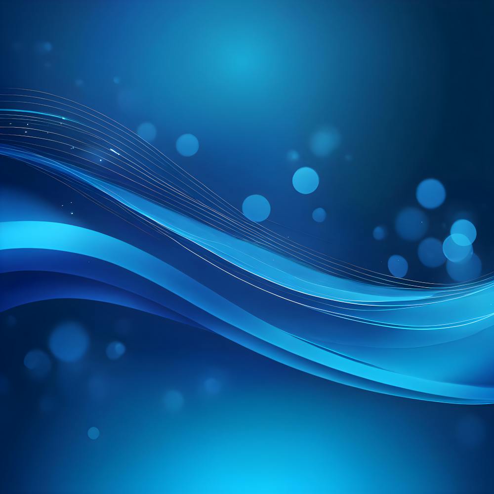 Abstract Blue Waves