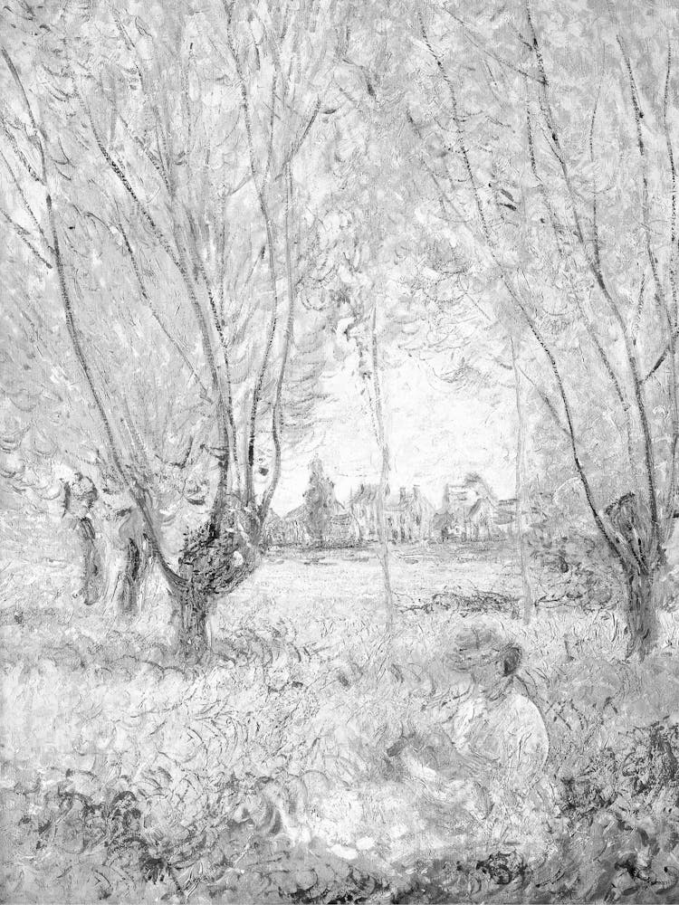 Claude Monet In The Park